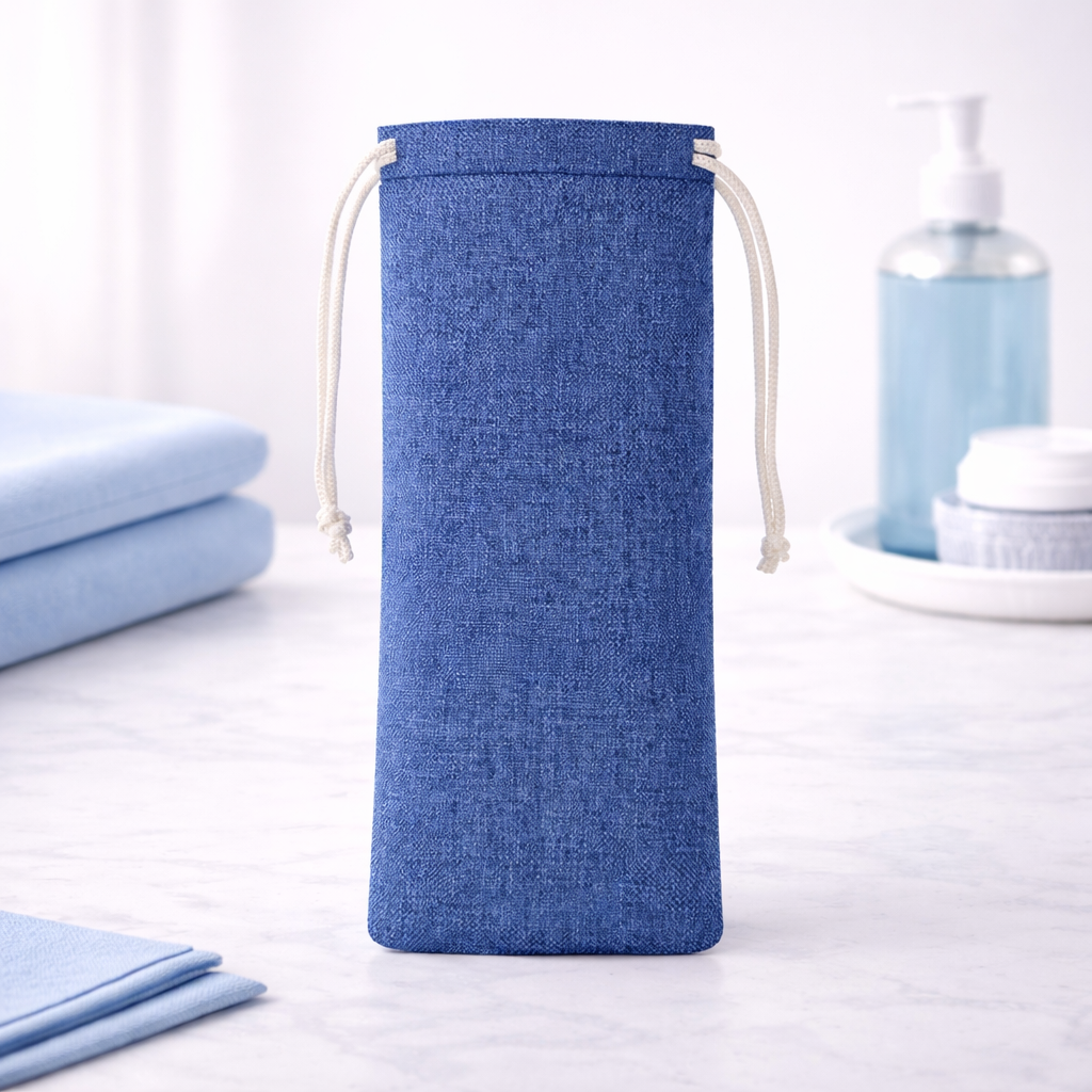 Trousse de voyage NEOPULSE bleue pour transporter une brosse à dents électrique NEOSONIC