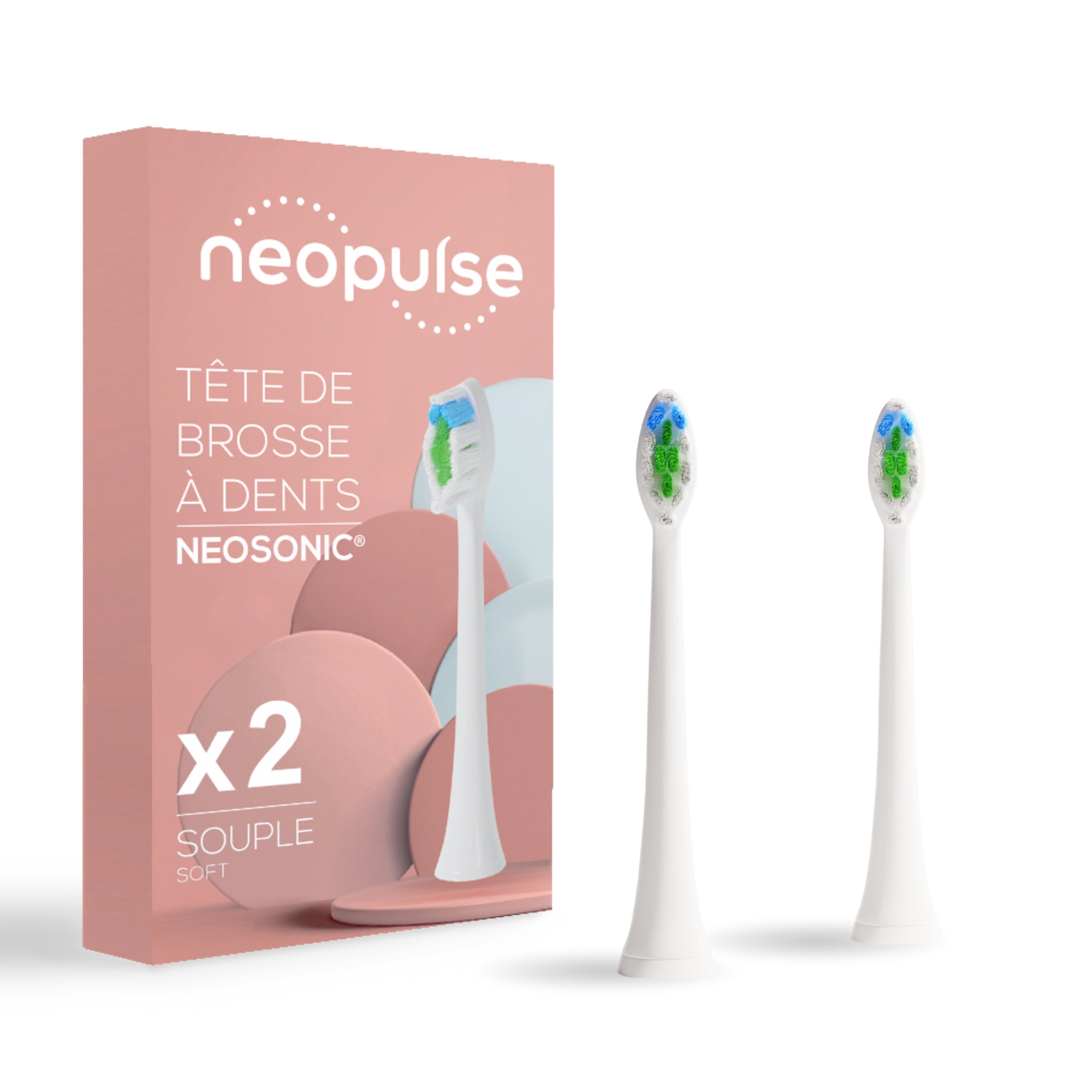 Pack de têtes de brosse à dents adulte