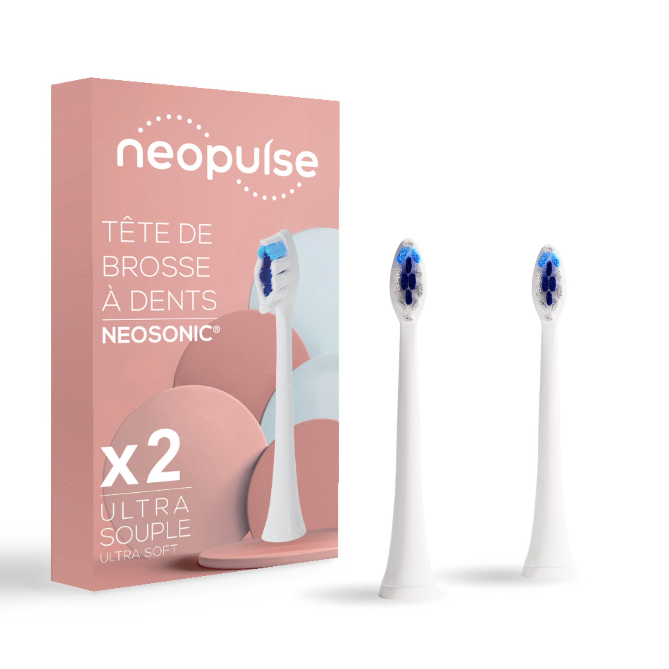 Pack de têtes de brosse à dents adulte