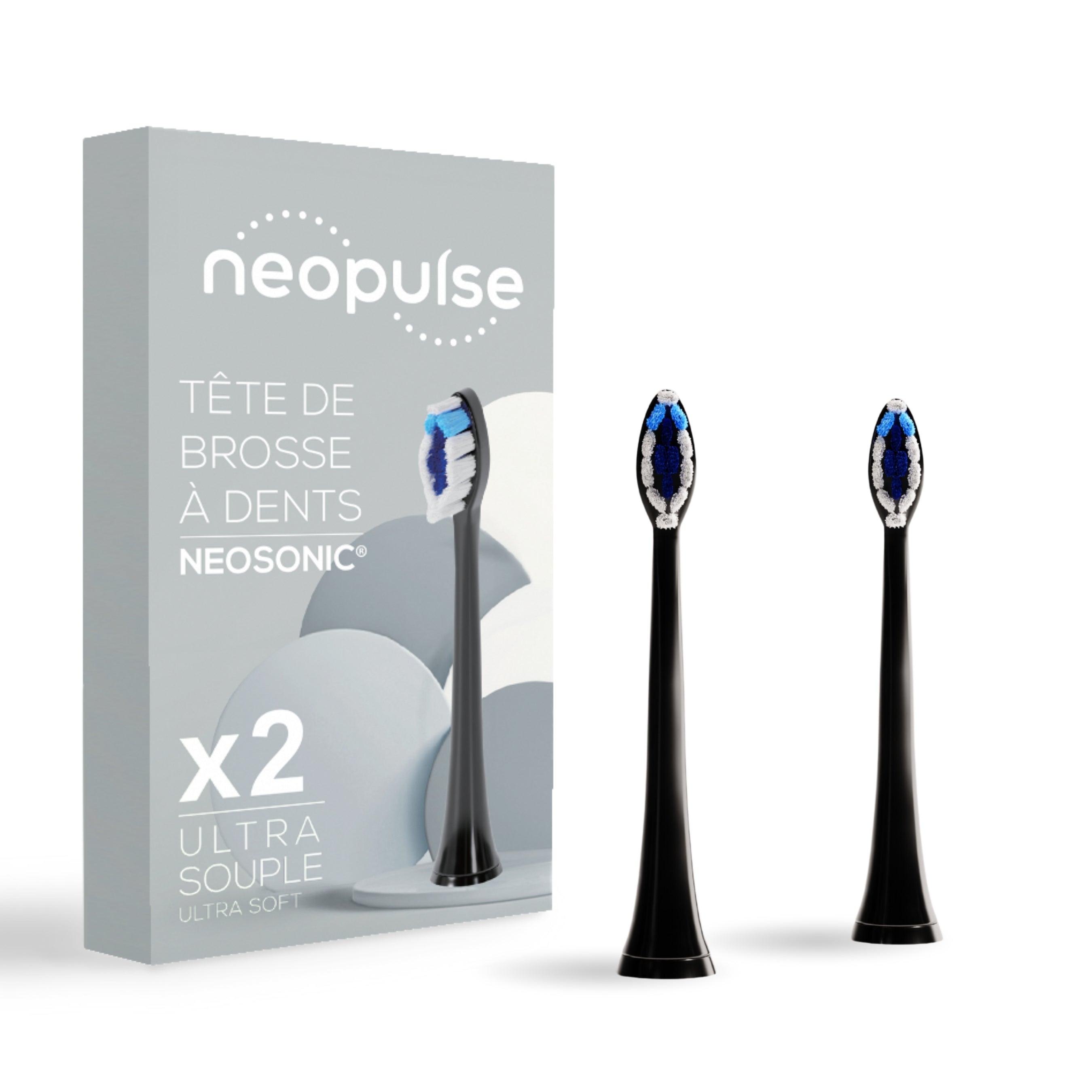 Pack de têtes de brosse à dents adulte