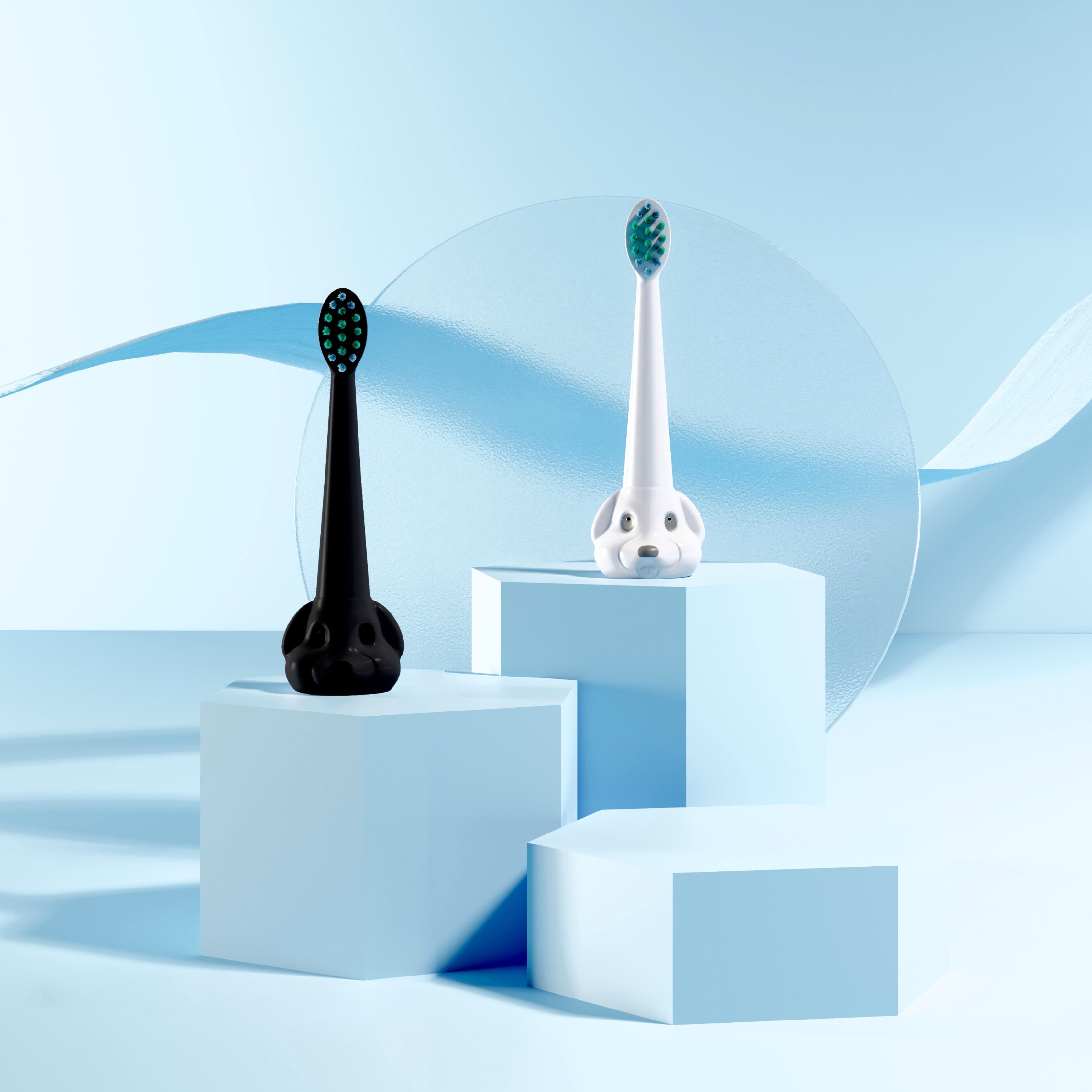 Pack de têtes de brosse à dents enfant