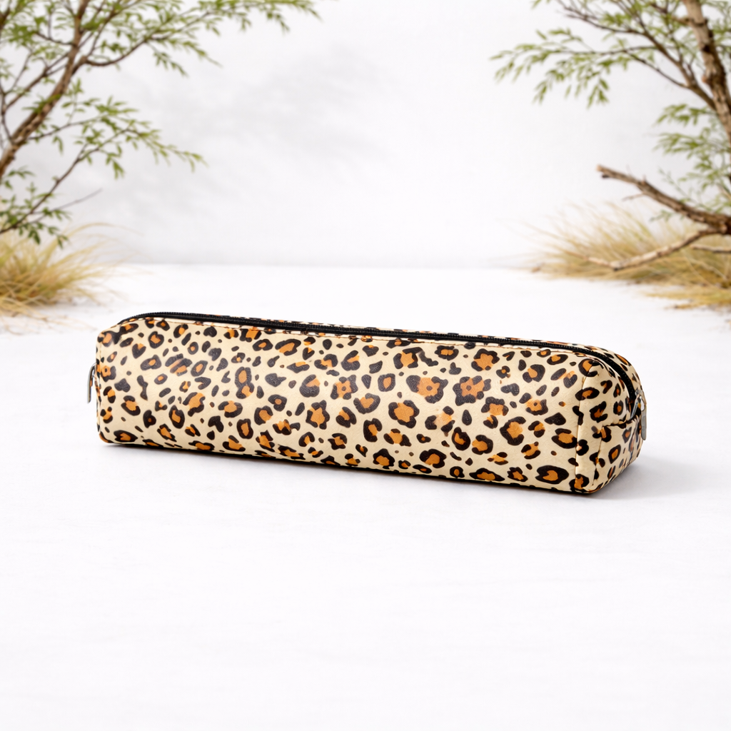 Trousse de transport assortie à la brosse à dents collection Léopard NEOSONIC de la marque NEOPULSE 